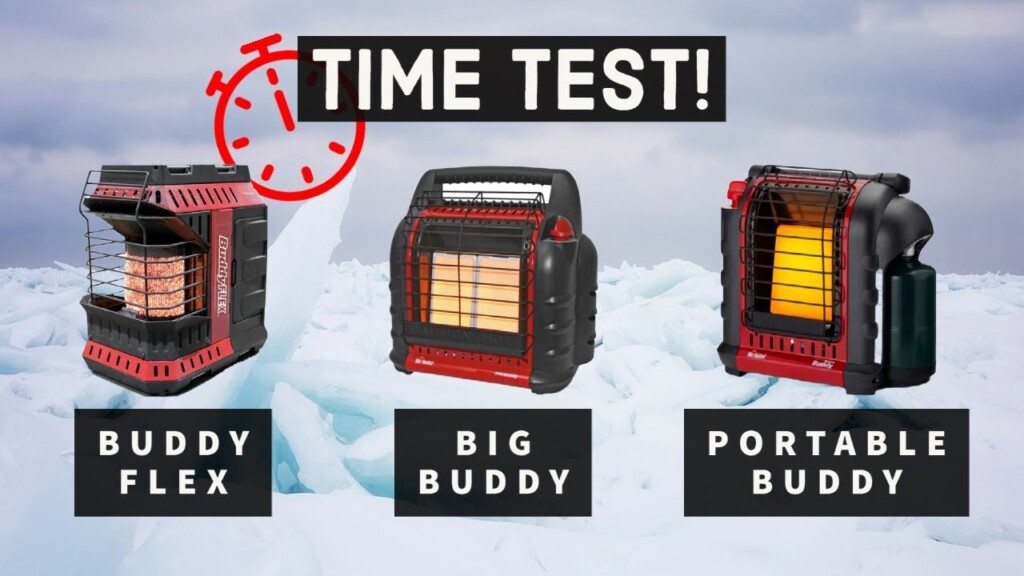 Actual Run Times Mr Heater Buddy Flex VS Big Buddy VS Portable 