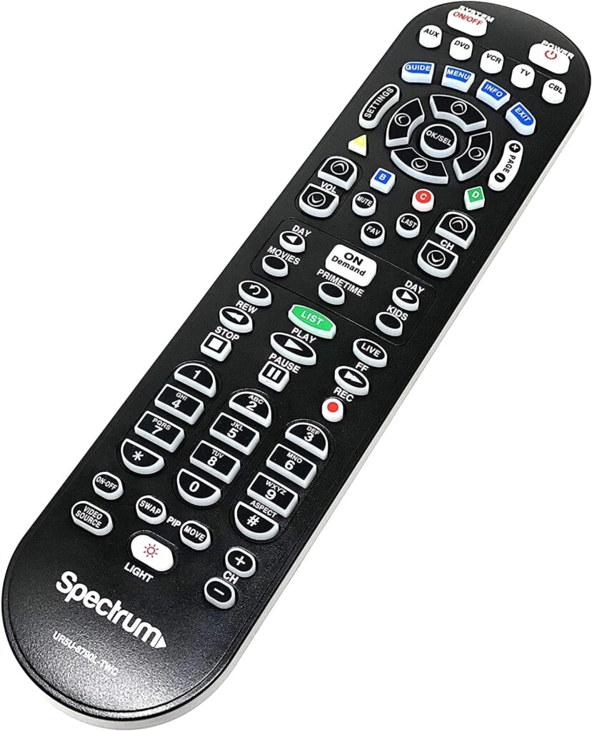 Amazon Charter Spectrum TV Remote Control TIME Warner CLIKR 5 UR5U 