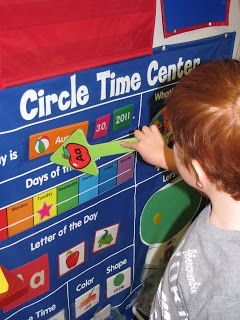 Circle Time Chart Early Literacy Classroom Learning Centers 