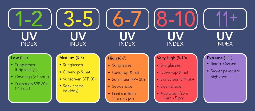 Daily UV Index Thunder Bay District Health Unit