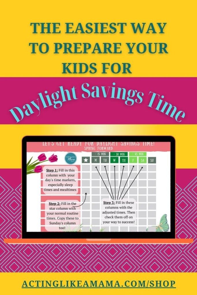 Daylight Savings Time Chart Printable Guide