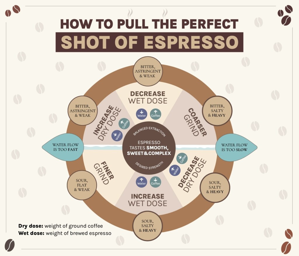 Espresso Extraction Charts How To Pull The Best Shot Coffee Affection