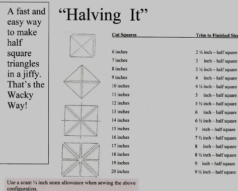 Fast Way To Do 8 At A Time Half Square Triangles HST With Straight Of 