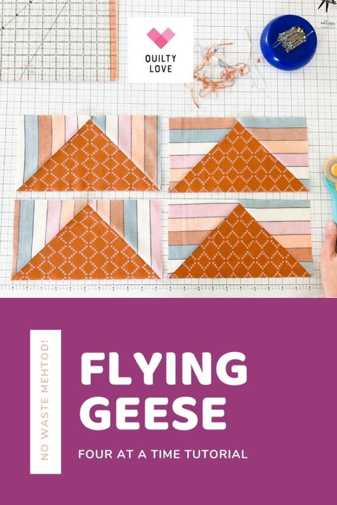 Four At A Time Flying Geese Tutorial Tips Tricks And Directional 