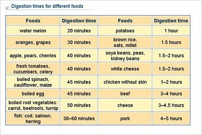 How Long Foods Take To Digest And Why It 39 s Important To Know Food For
