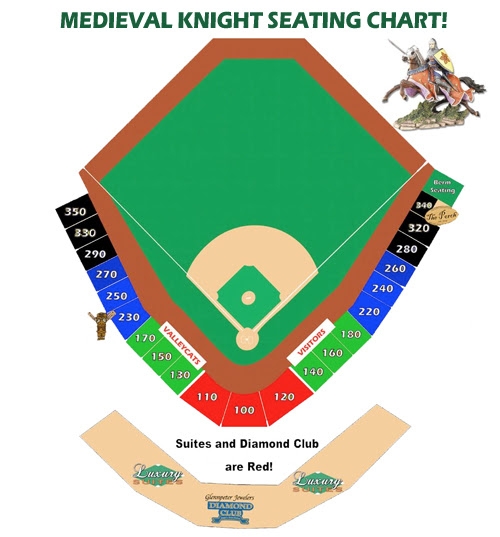 Medieval Times At quot The Joe quot Tri City ValleyCats Content