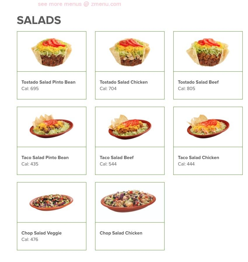 Online Menu Of Taco Time Restaurant Auburn Washington 98002 Zmenu