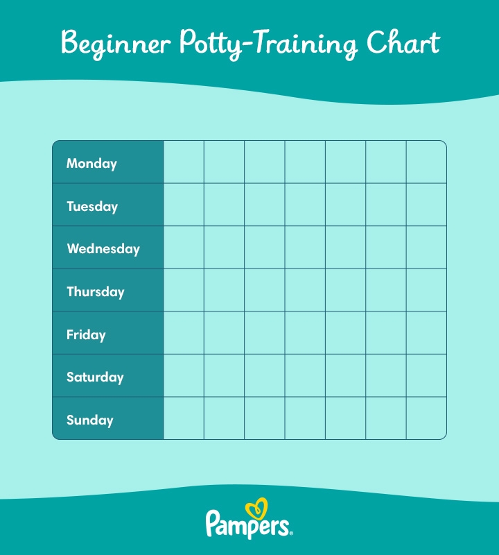 Potty Training Chart Printables And Reward Ideas Pampers