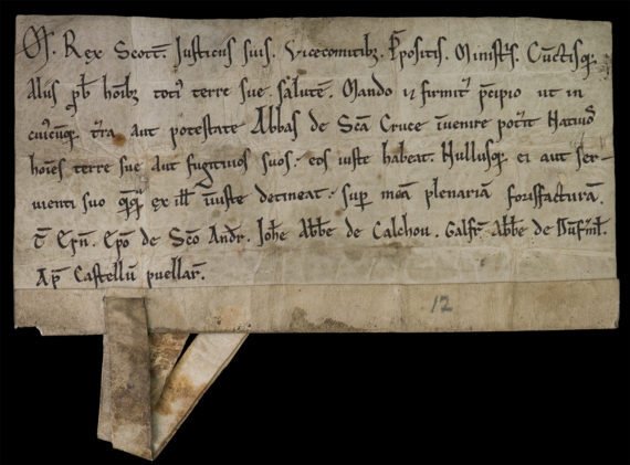 Scotland s Most Important Medieval Charters Now On Display