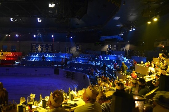 Seating Color Areas Picture Of Medieval Times Dinner Tournament 