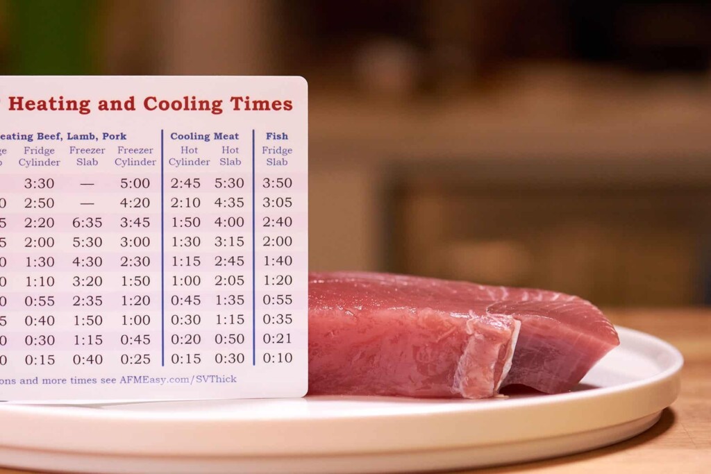 Sous Vide Cooking Times By Thickness And Pasteurization Charts