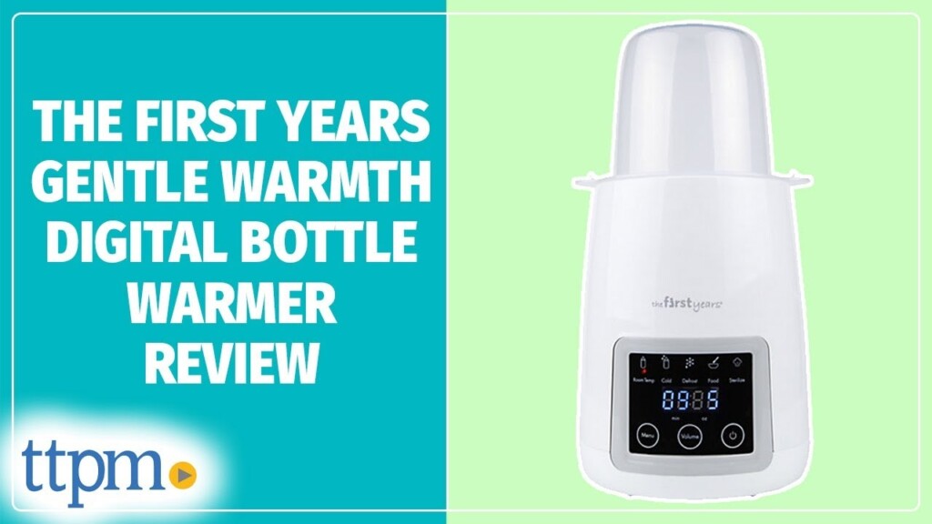 The First Years Gentle Warmth Digital Bottle Warmer From TOMY 