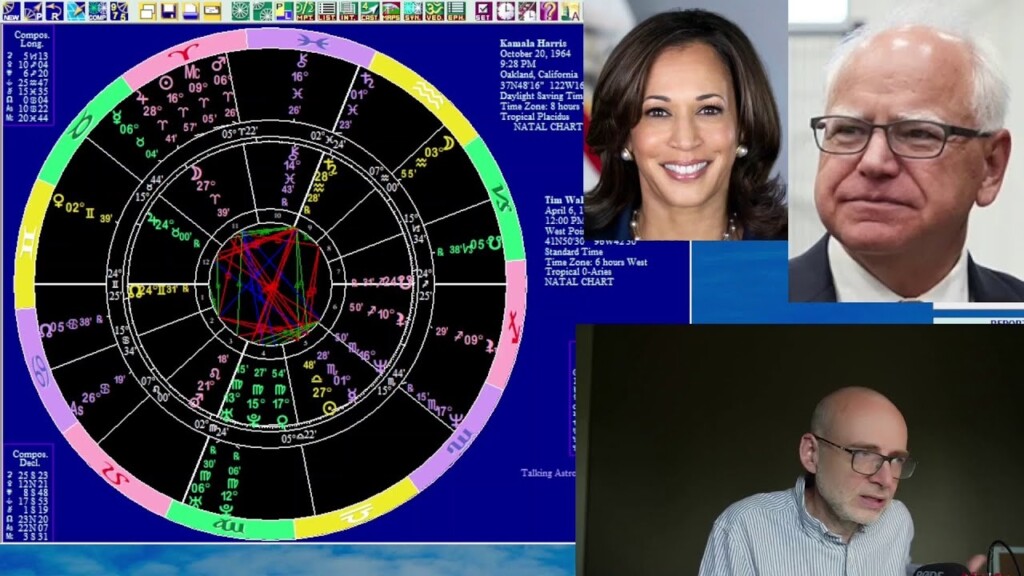 Tim Walz Astrology Chart What Does Say About And Kamala Harris 39 Campaign
