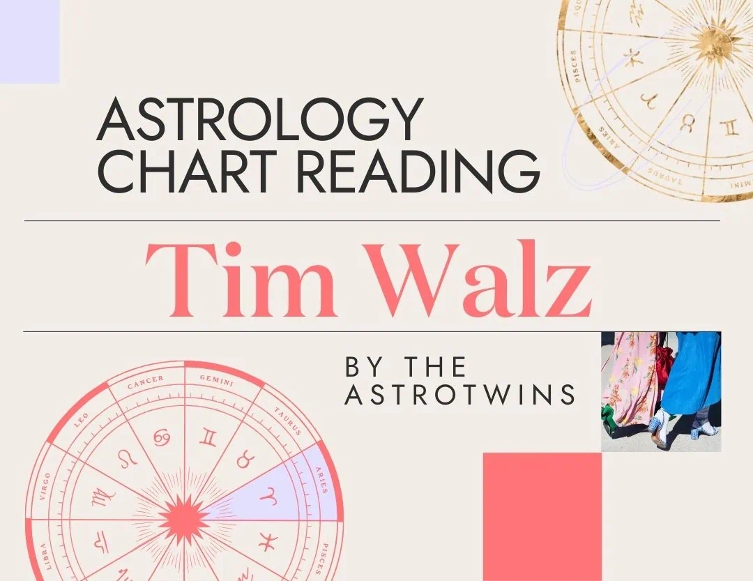 Tim Walz Birth Chart Aries Zodiac Sign Horoscope Birthday