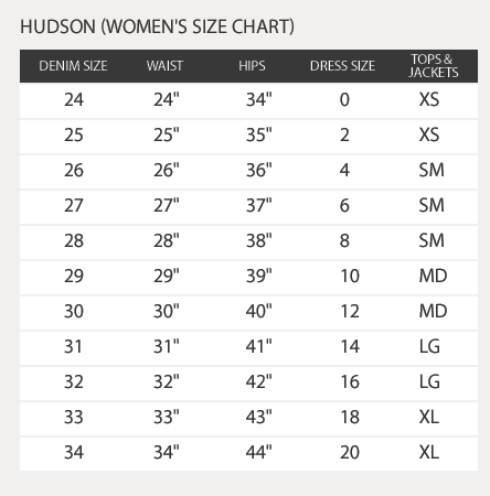 Time And Tru Jeans Size Chart Time And Tru
