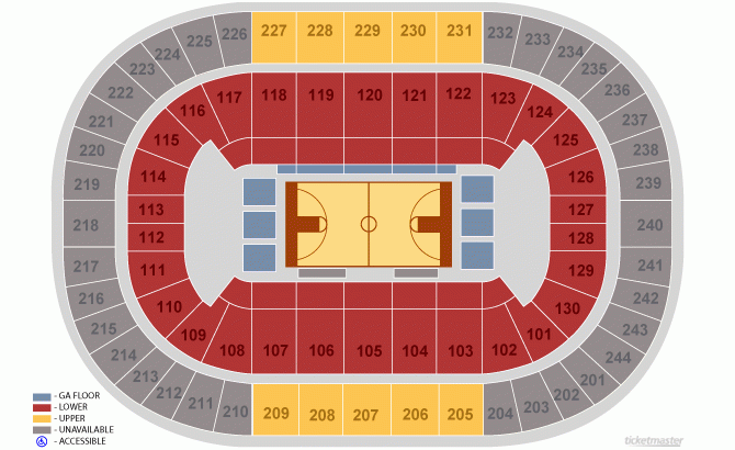 Times Union Center Albany Tickets Schedule Seating Chart Directions