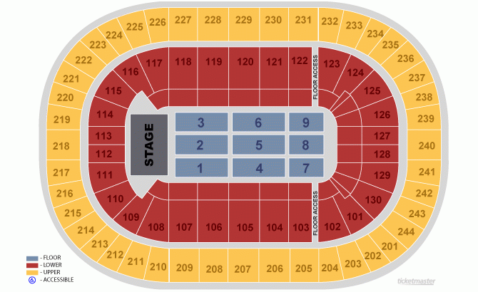 Times Union Center Albany Tickets Schedule Seating Chart Directions