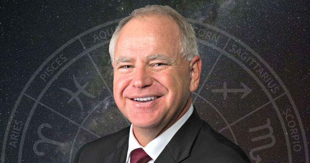 Transit Moon Aspects For Tim Walz Moon Opposite Uranus