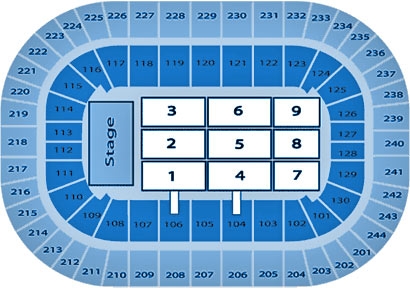 TU Center Seating Chart Find Seating Charts For The Times Union 