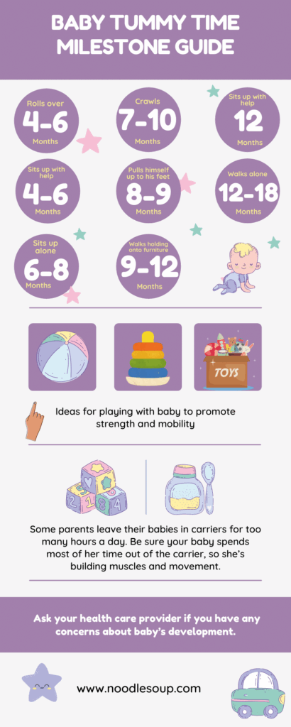 Tummy Time 9 Tips To A Successful Tummy Time Experience Noodle Soup
