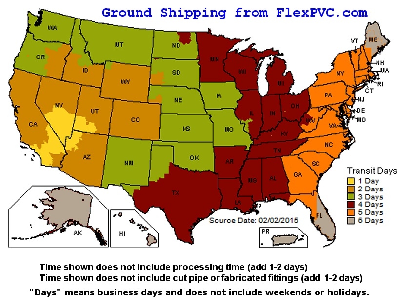 Ups Ground Shipping Chart Ponasa