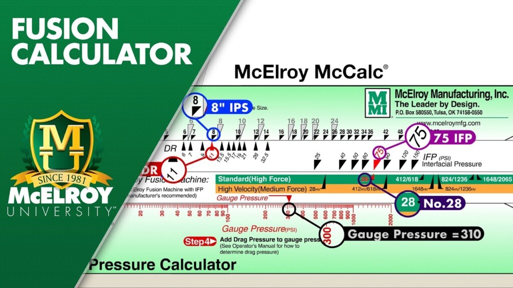 Using The McElroy Fusion Slide Calculator YouTube