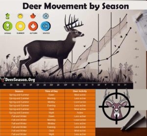 When Are Deer Most Active With Deer Movement Chart DeerSeason Org